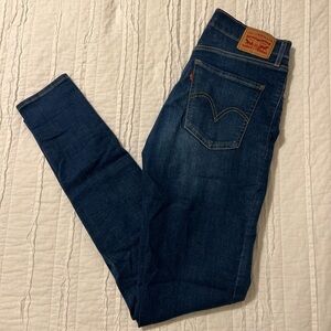 Levi’s Mile High Super Skinny denim jeans — size 29